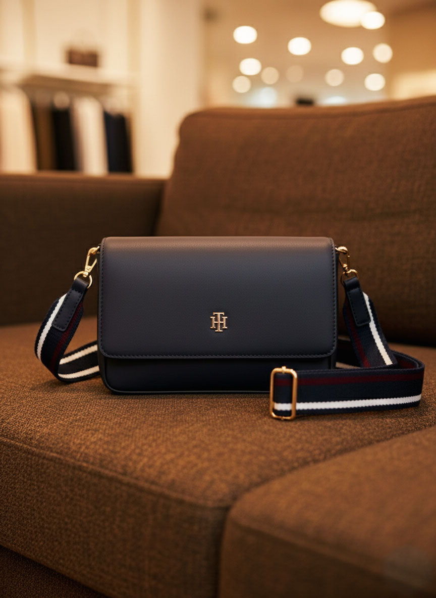 Bolsa Feminina Crossbody Tommy Hilfiger Azul Marinho (Navy Blue)