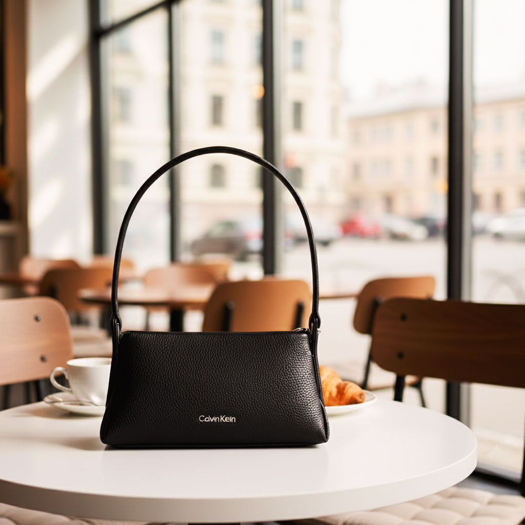 Bolsa Feminina Handbag Calvin Klein Preta